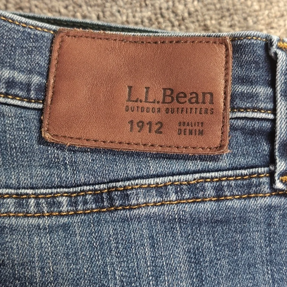 L.L. Bean BeanFlex Jeans Classic Fit Straight Leg Soft Stretch Size 38x32